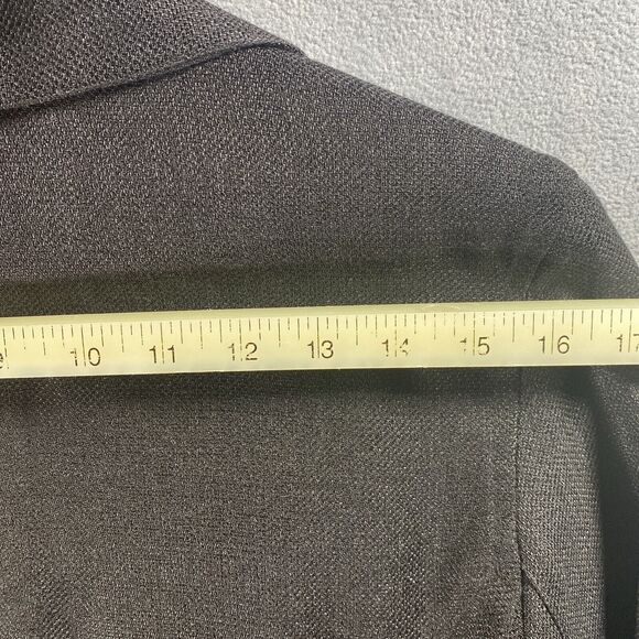 VTG My Boyfriends Back Women Blazer Jacket Med Studded Grunge Goth Punk Academia - Picture 12 of 13